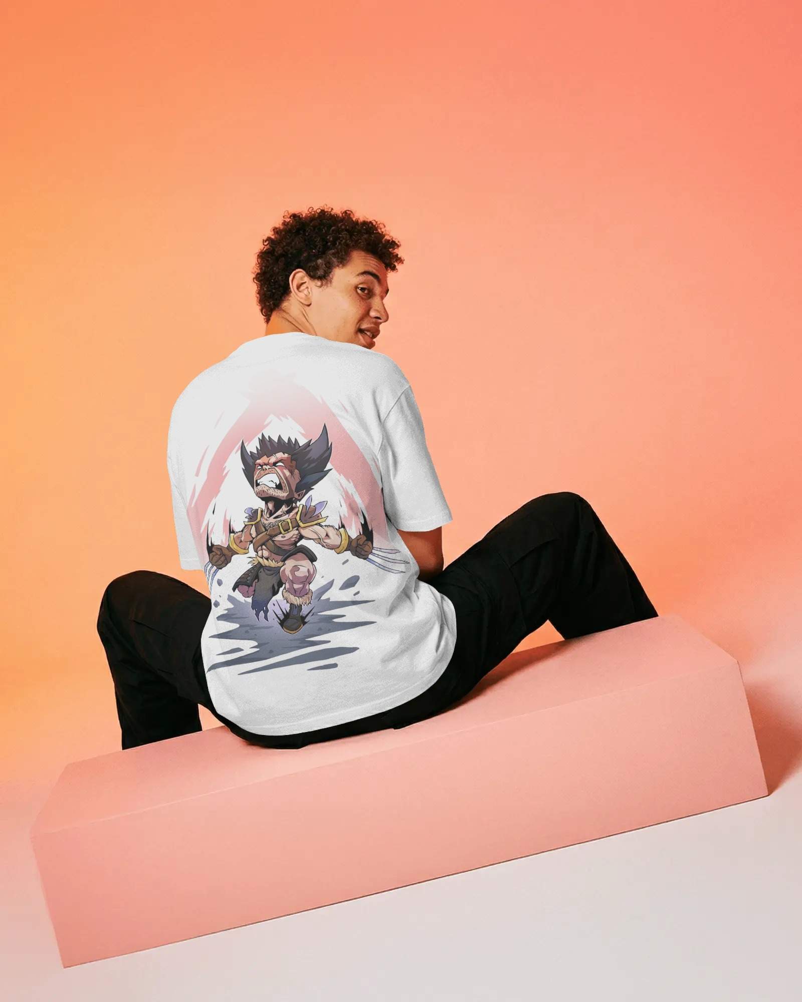 The "snikt!" Series: Wolverine Berserker Edition Oversized Unisex Tshirts