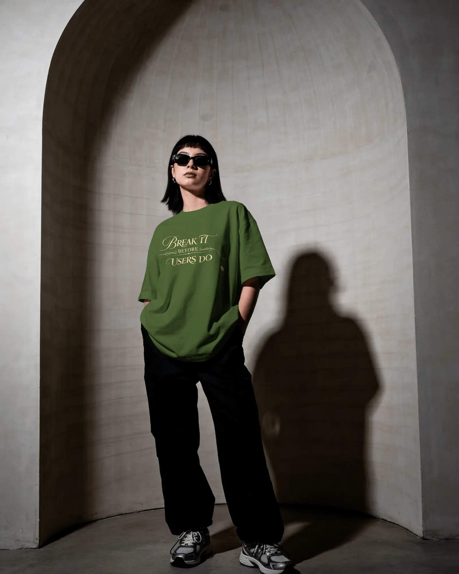 Oversize Chaos Tester Unisex T-Shirts