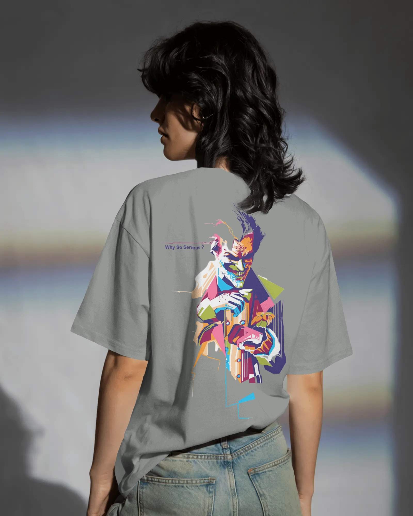 The "why So Serious?" Edition Oversized Unisex T-Shirts