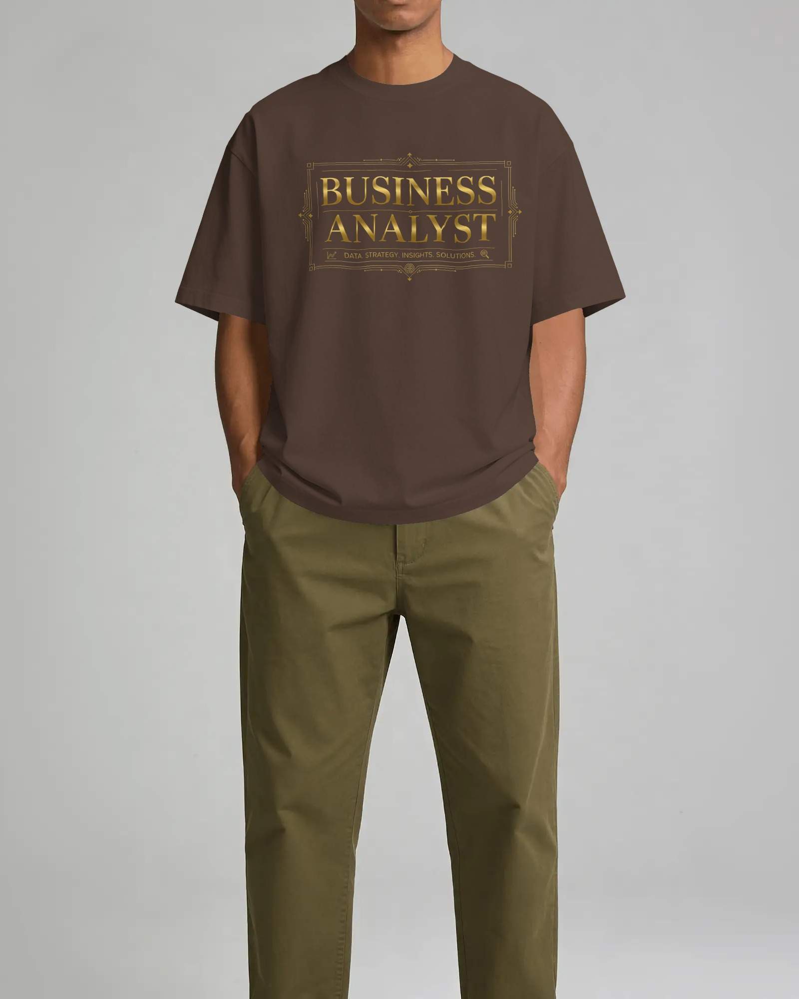 Business Analyst Standard Oversized Unisex Tshirts