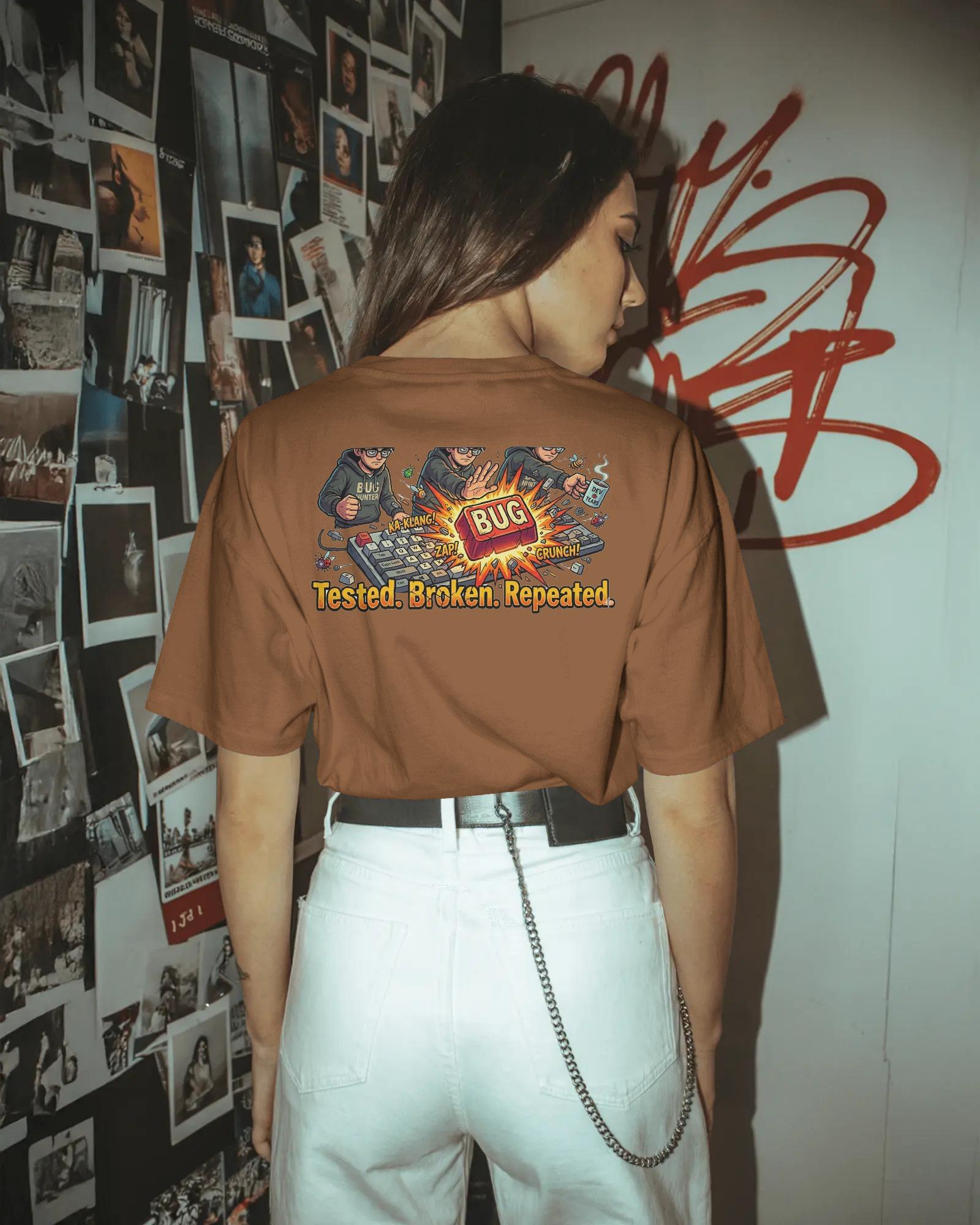 Oversize Bug Hunter Unisex Tshirts - Image 3