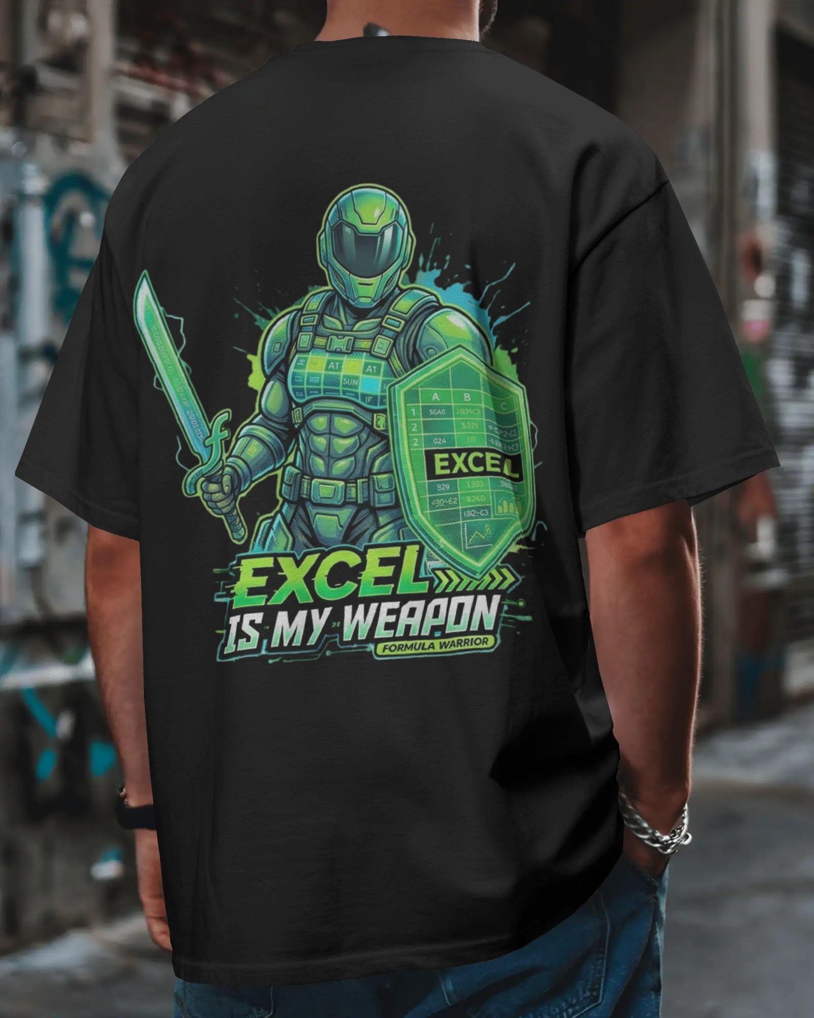 Excel Warrior Men Oversized Tshirts