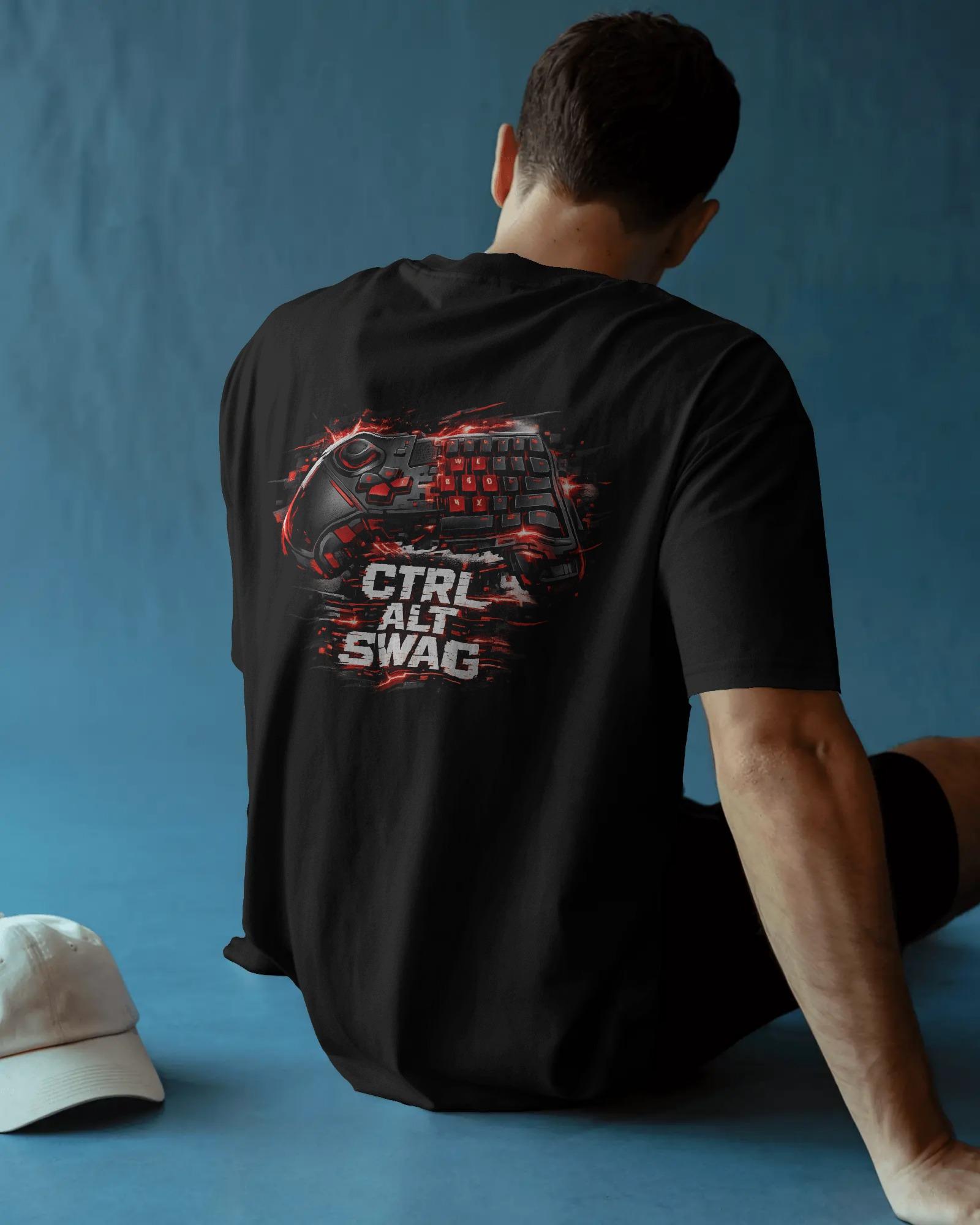 Ctrl Alt Swag Oversized Unisex Tees