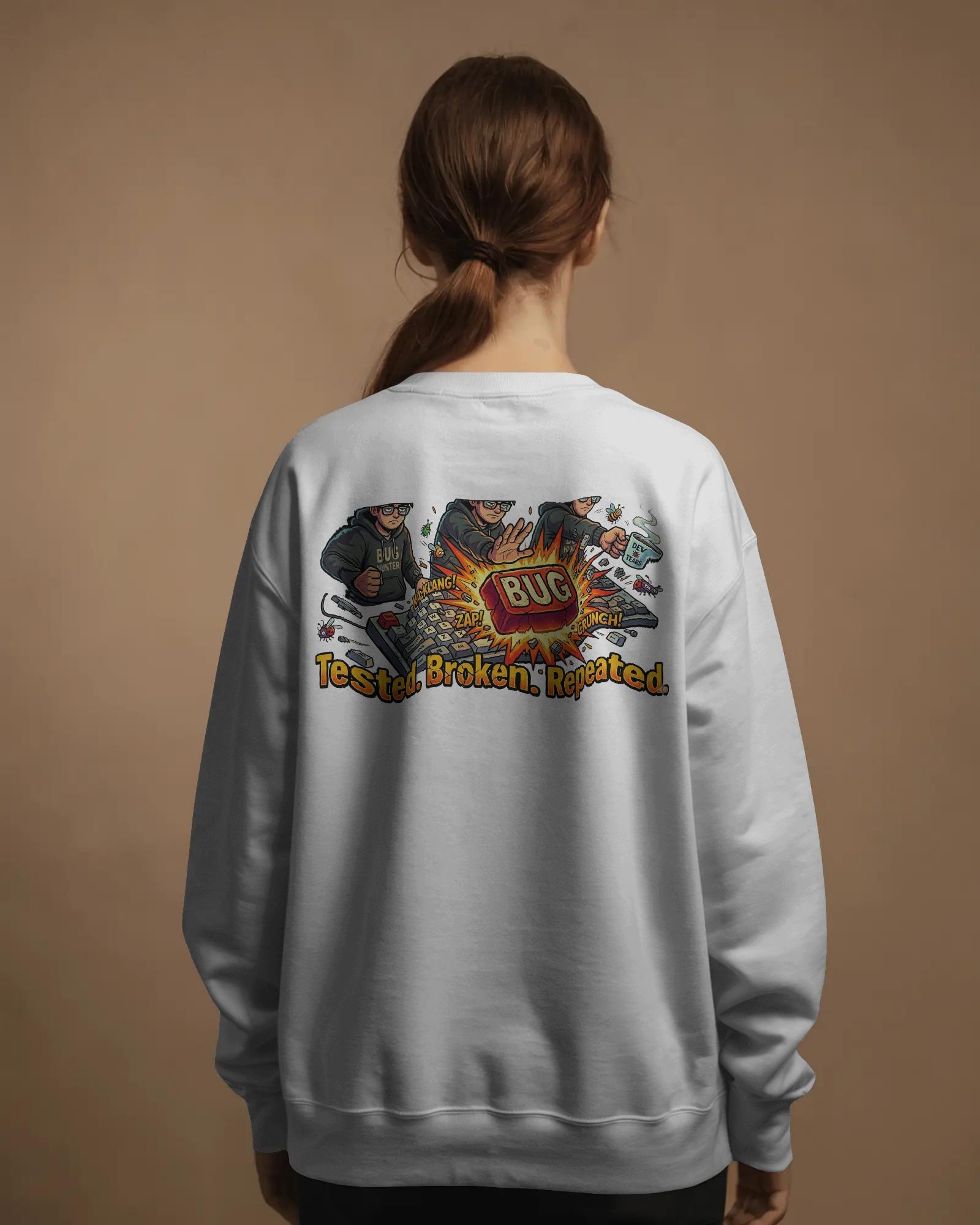 Bug Hunter Unisex Sweatshirts - Image 2