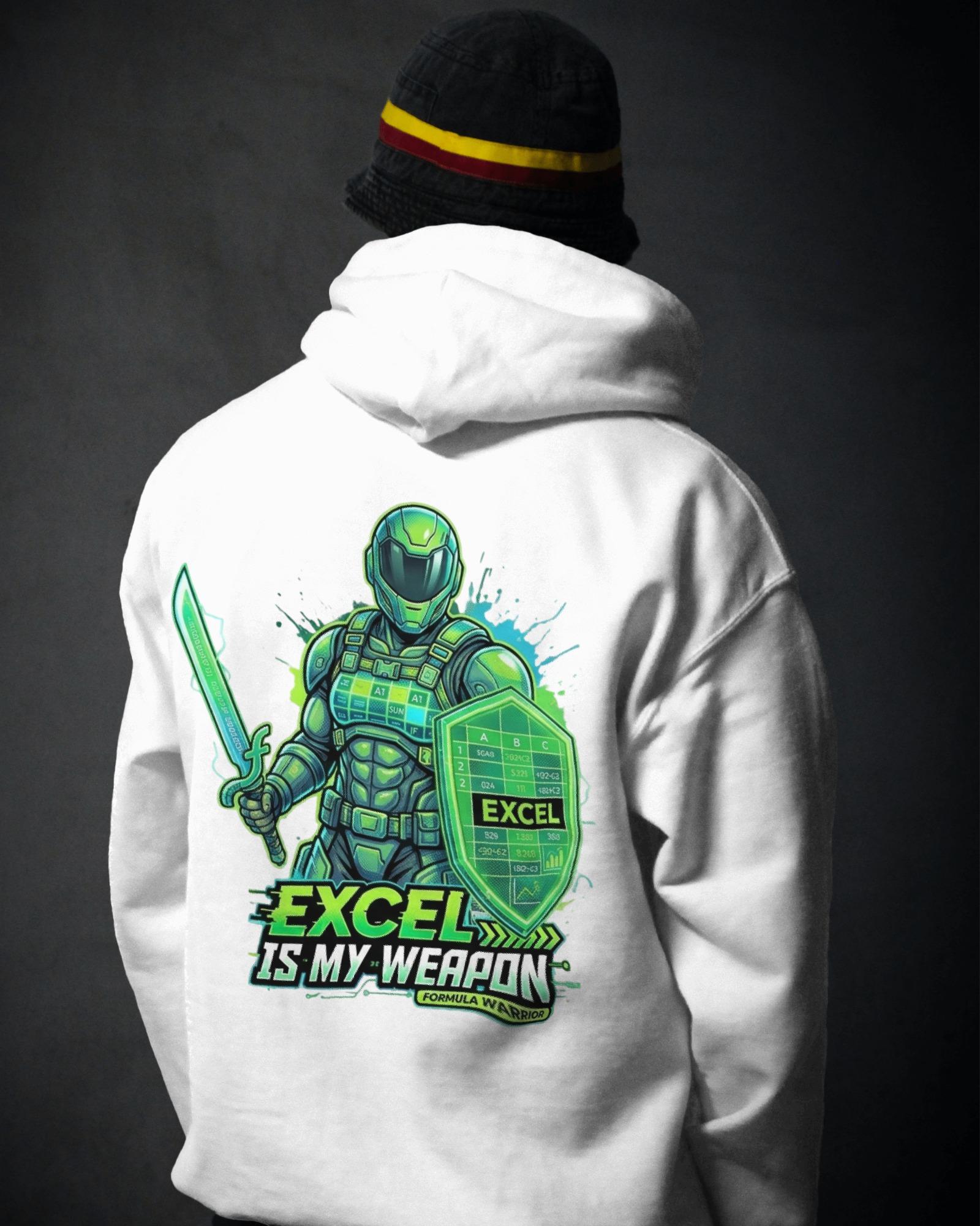 Excel Warrior Men Hoodies - Image 2