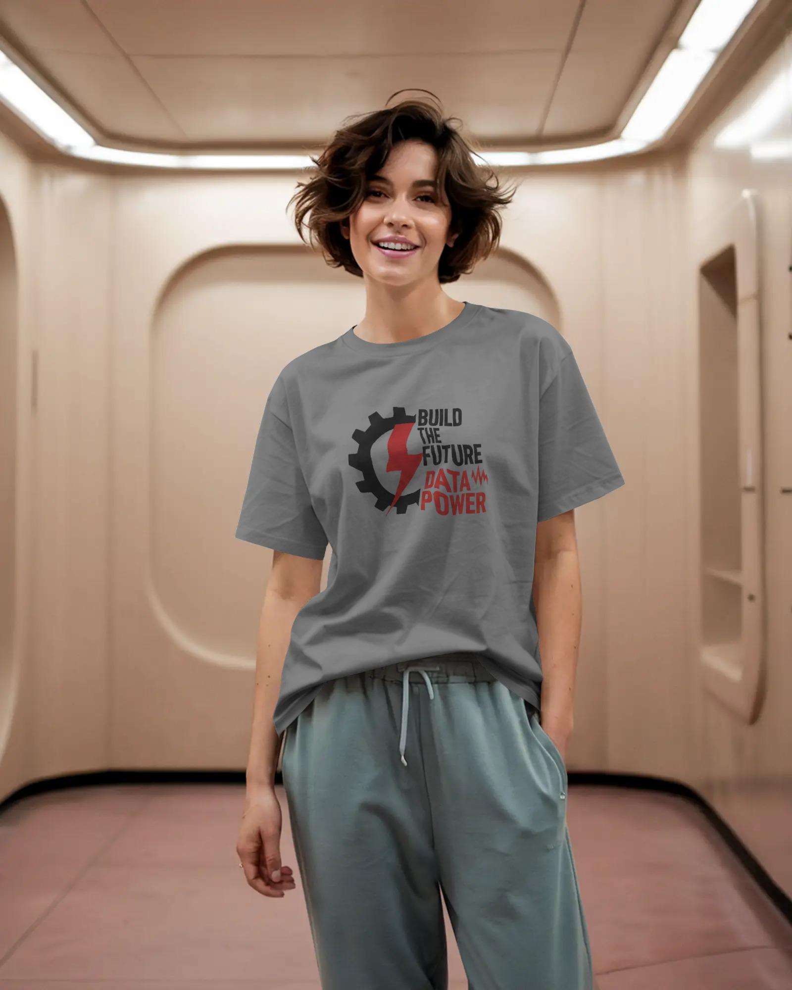 Data Engineer Blueprint Oversized Unisex Tshirts
