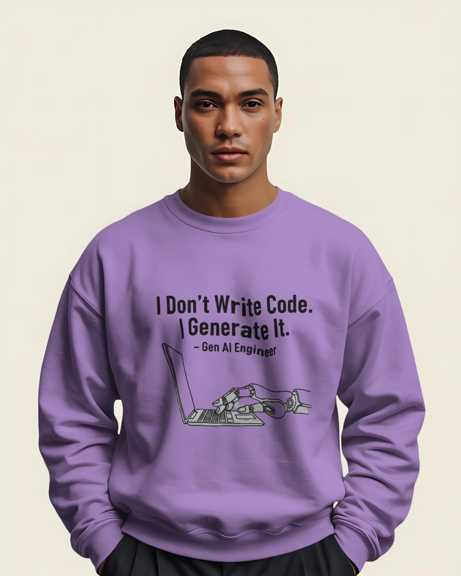 Generate.exe Unisex Sweatshirts - Image 2