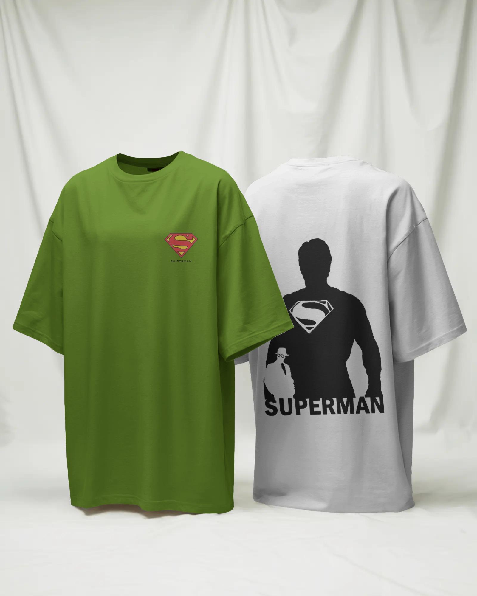 The Man Of Steel: Metropolis Underground Oversized Unisex Tshirts