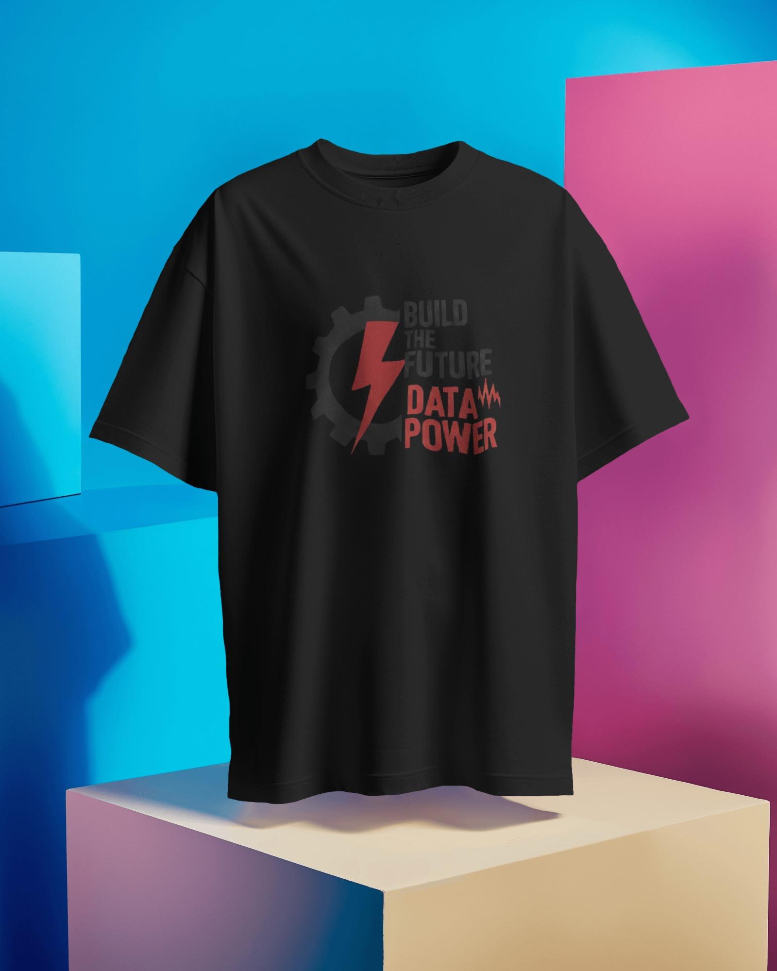 Data Engineer Blueprint Oversized Unisex Tshirts - Image 3