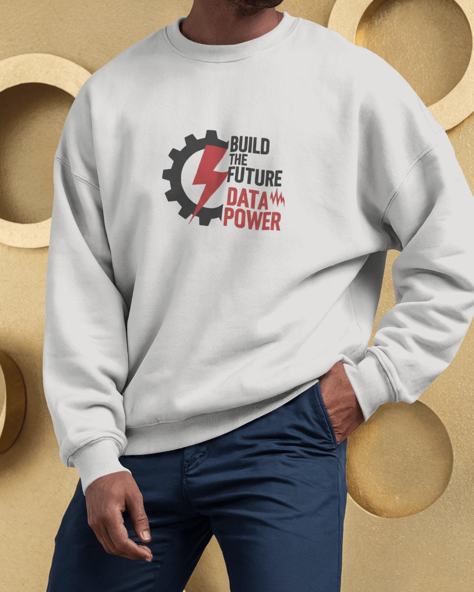Data Engineer Blueprint Unisex Off-White Sweatshirts