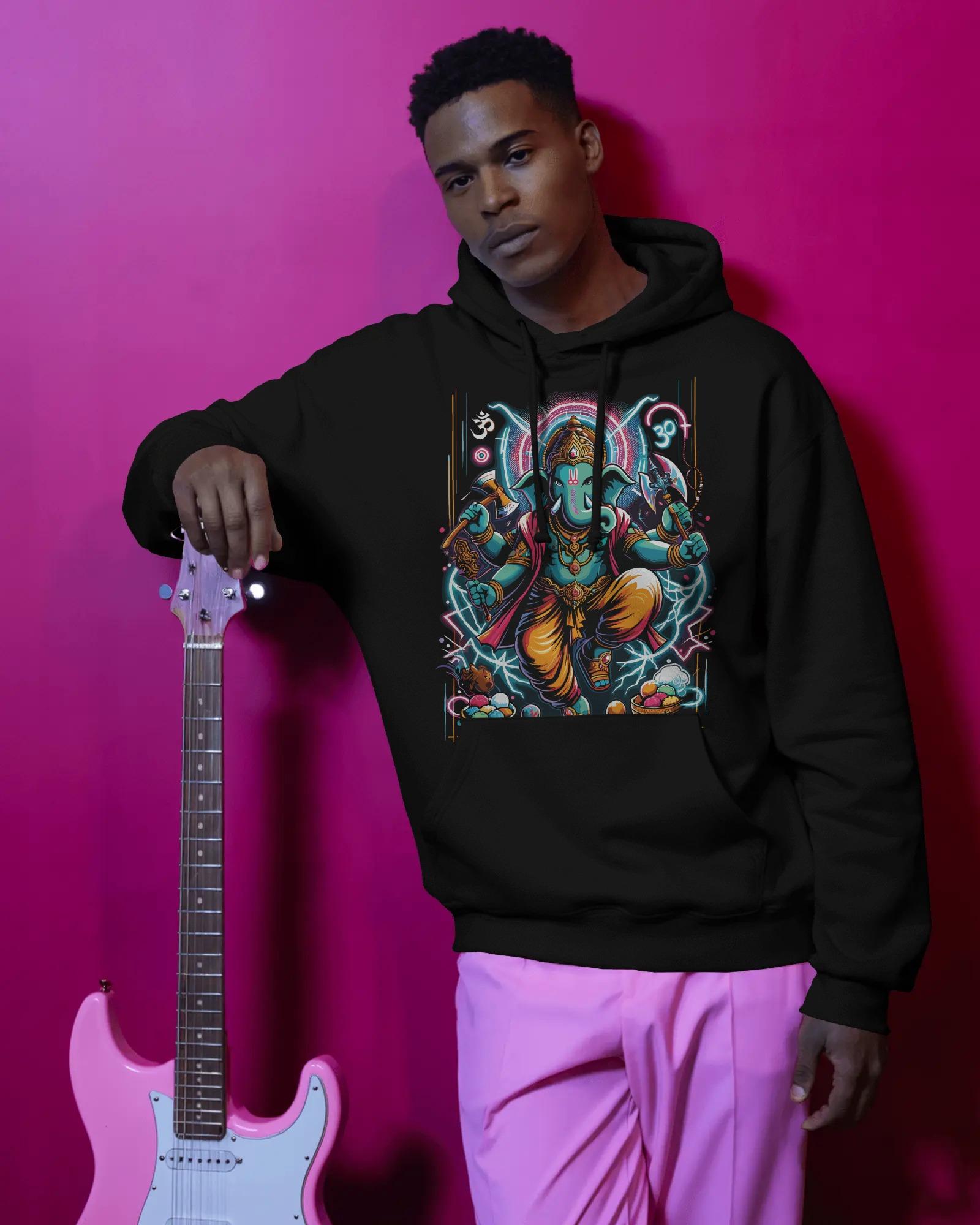 Ganesha's Grace Unisex Hoodies