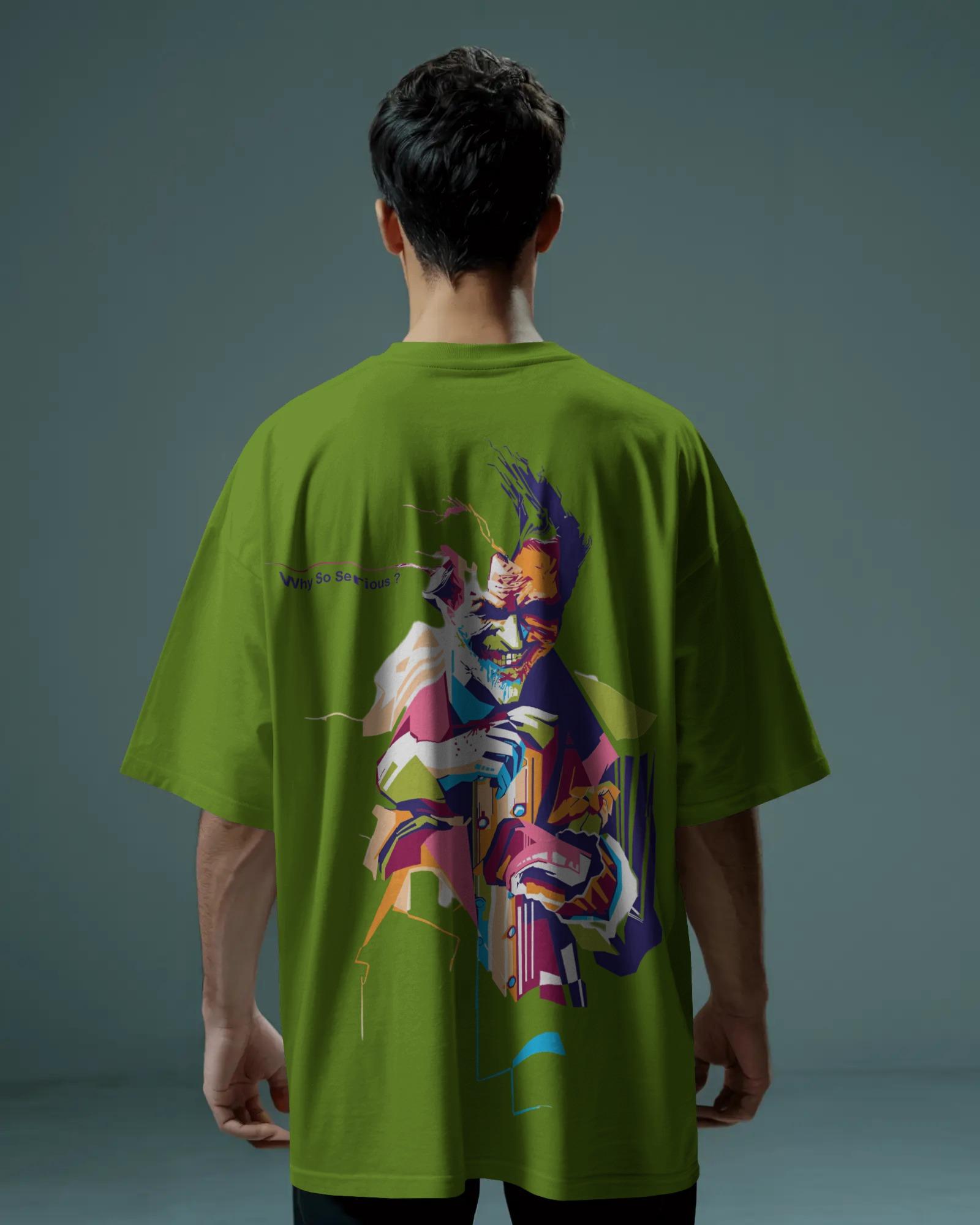 The "why So Serious?" Edition Oversized Unisex T-Shirts - Image 2