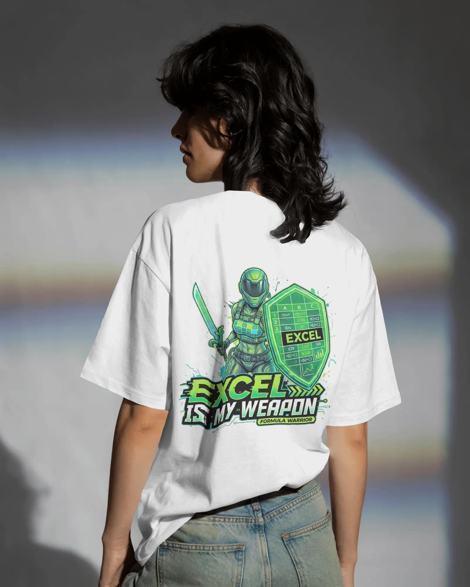 Excel Warrior Women Oversized Tshirts
