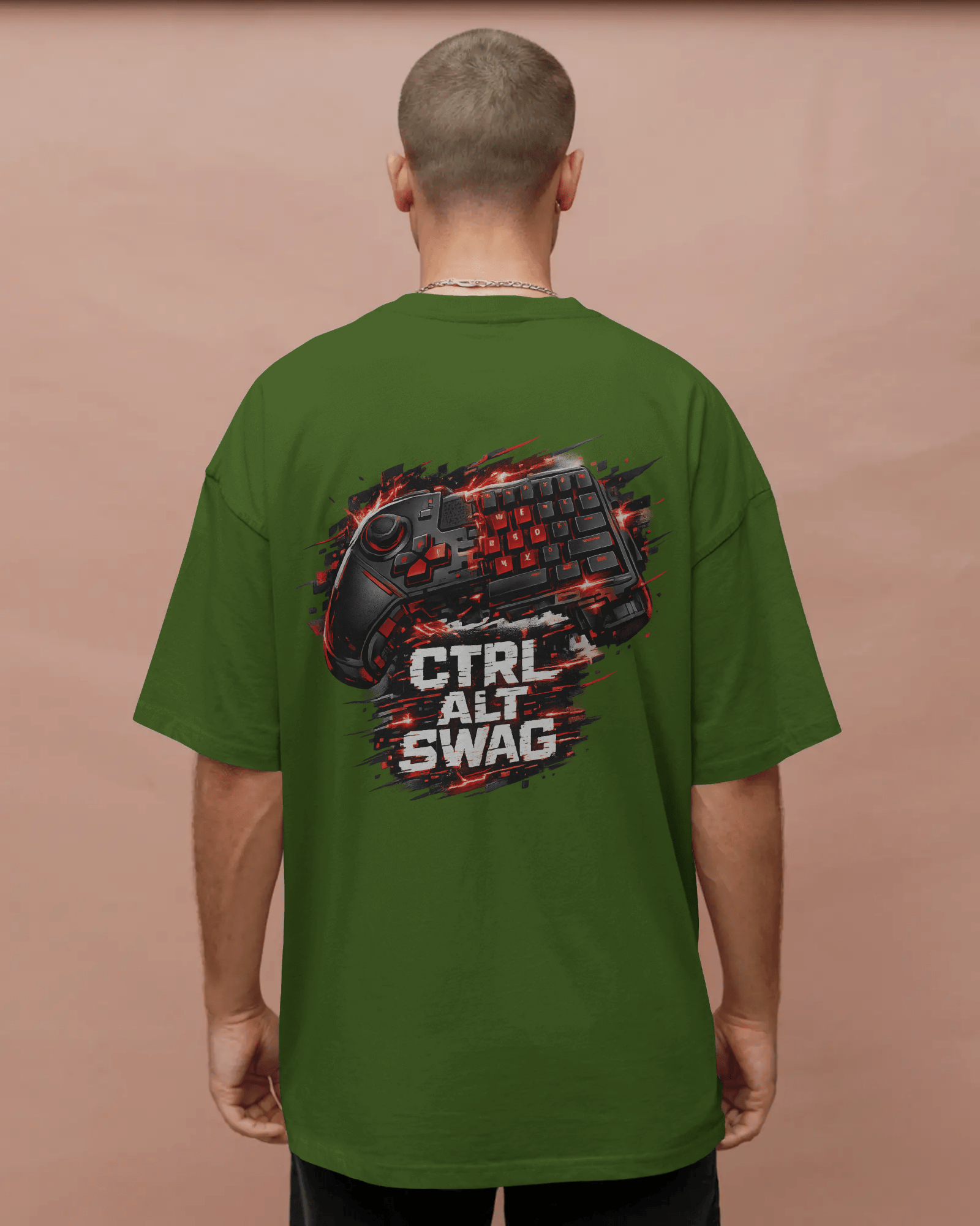 Ctrl Alt Swag Oversized Unisex Tees - Image 4