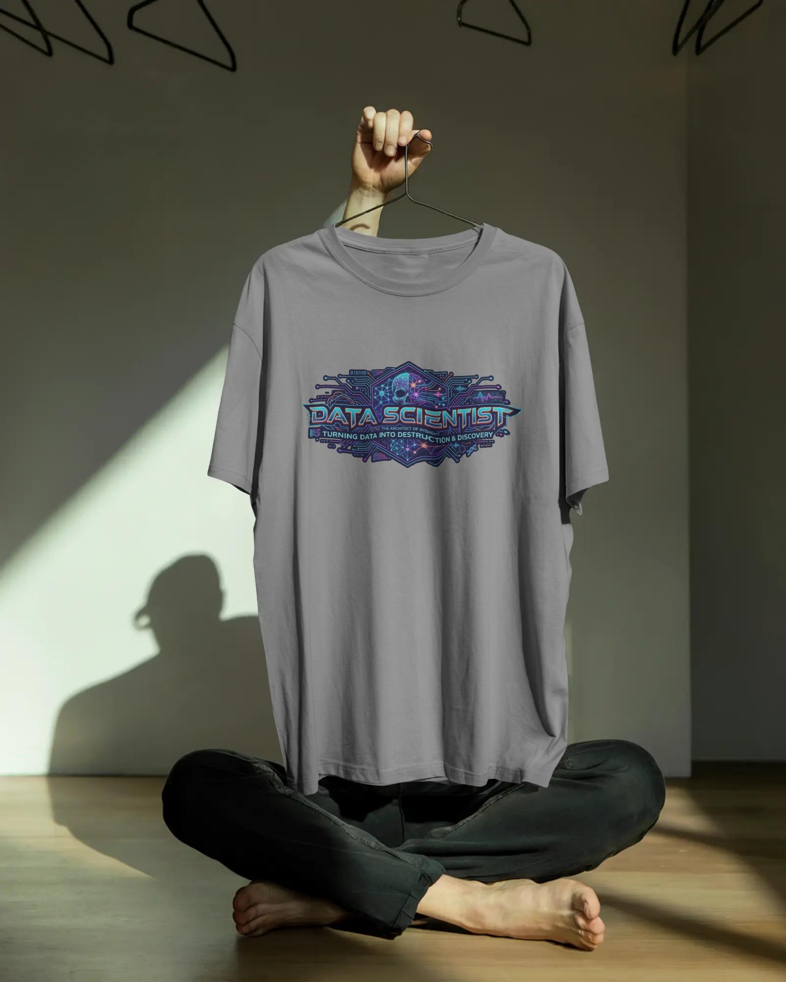 Data Scientist Elevated Oversized Unisex Tshirts - Image 2