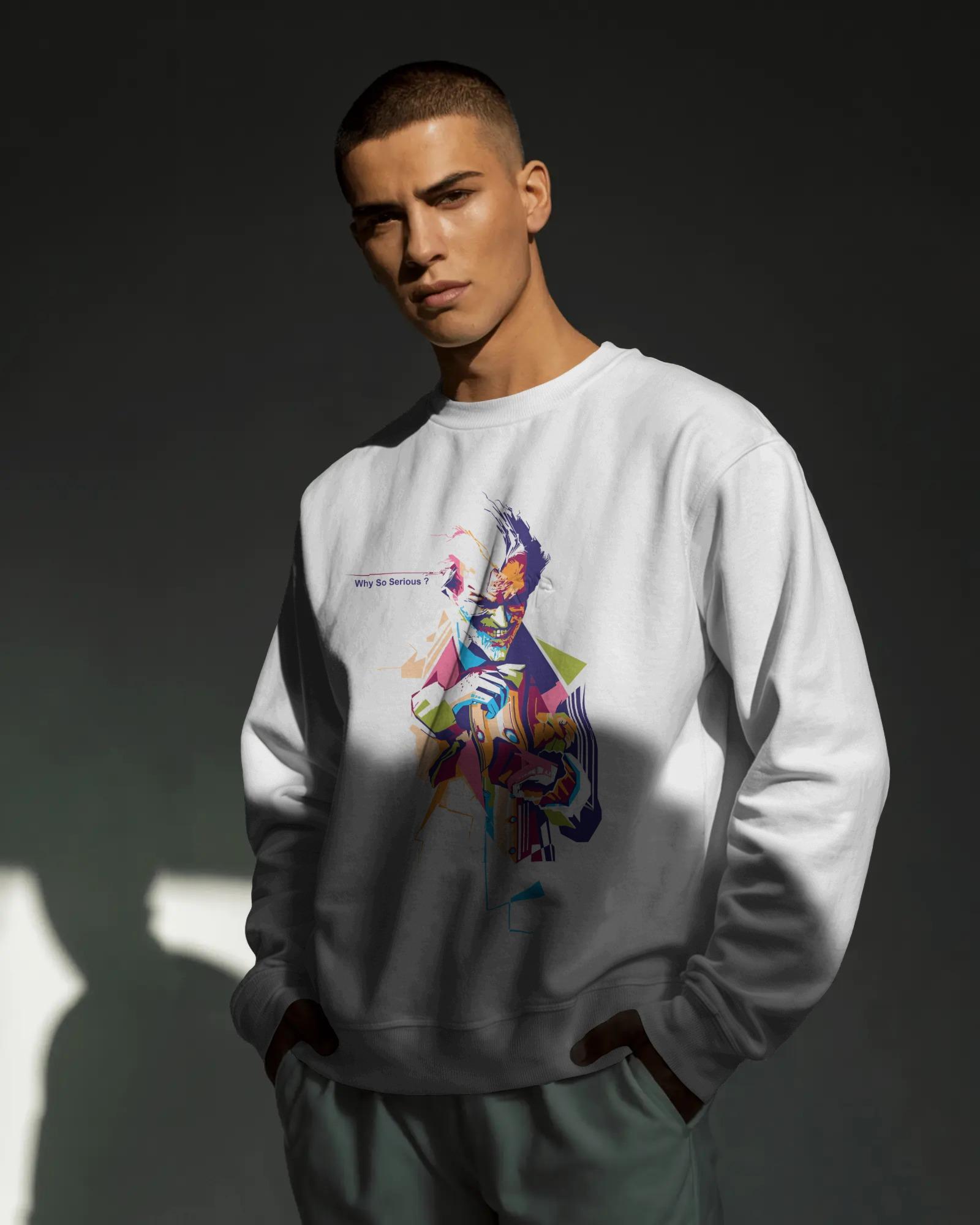 The "why So Serious?" Edition Unisex Sweatshirts - Image 3
