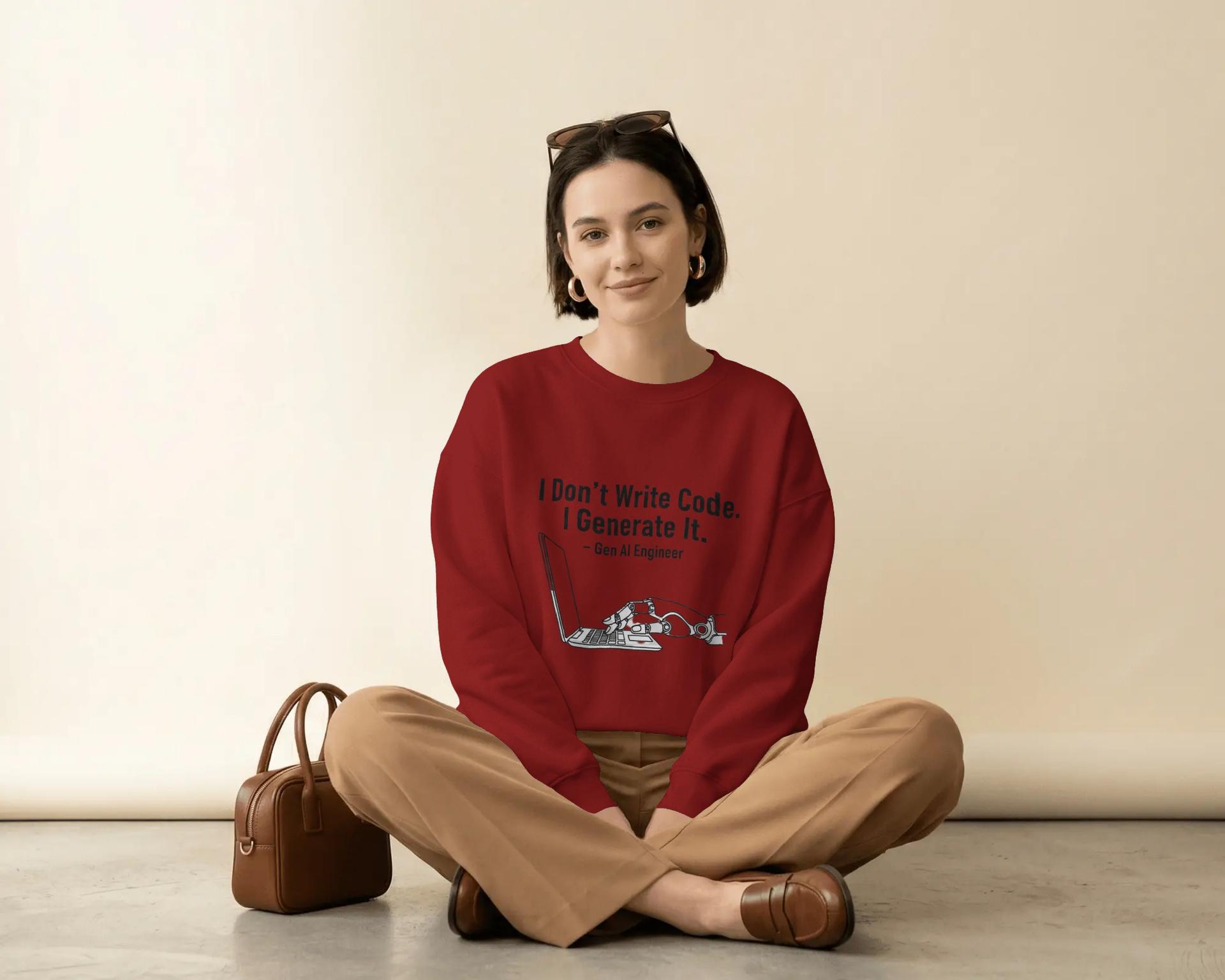 Generate.exe Unisex Sweatshirts
