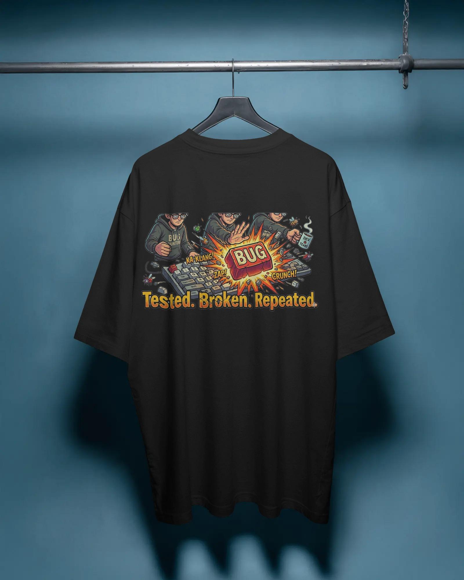 Oversize Bug Hunter Unisex Tshirts - Image 5