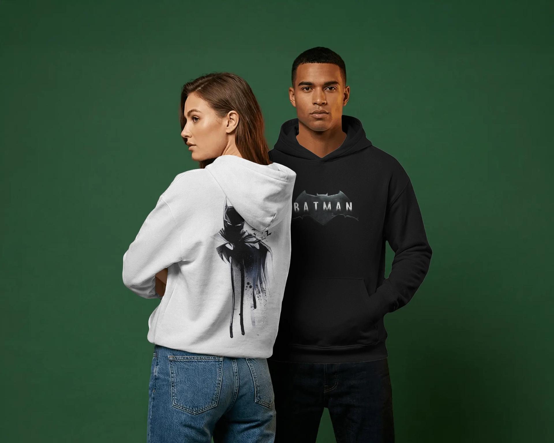 Dark Knight Drip Unisex Hoodies - Image 2