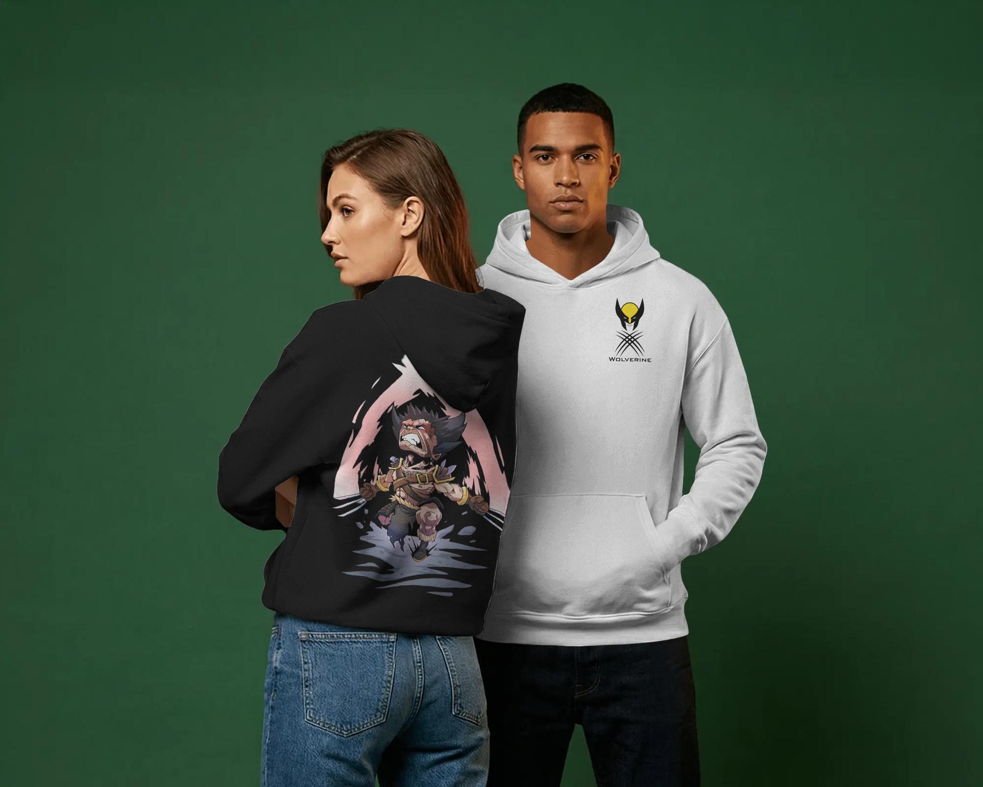 The "snikt!" Series: Wolverine Berserker Edition Unisex Hoodies - Image 2