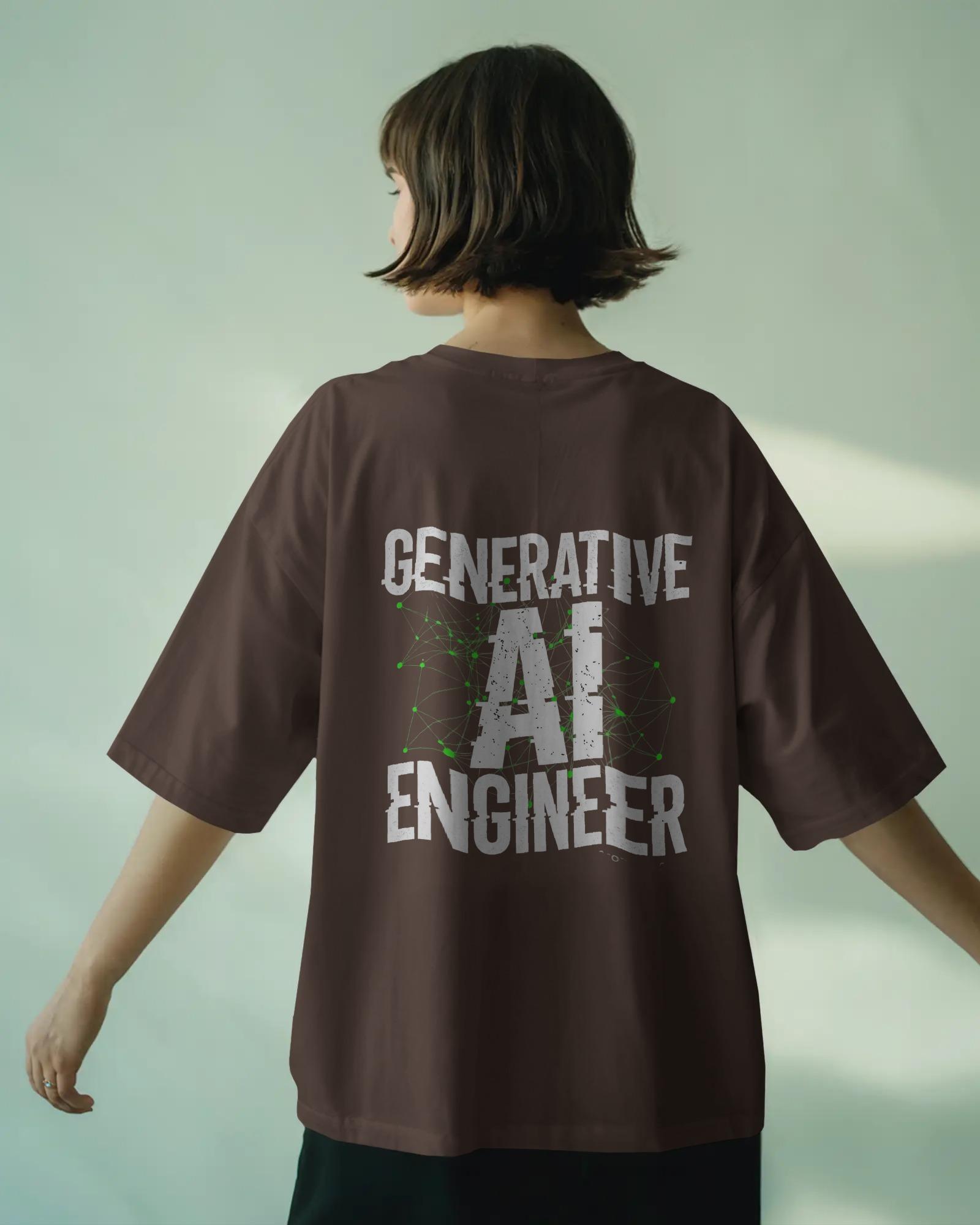 Gen-Ai_01 Oversized Unisex Tshirts