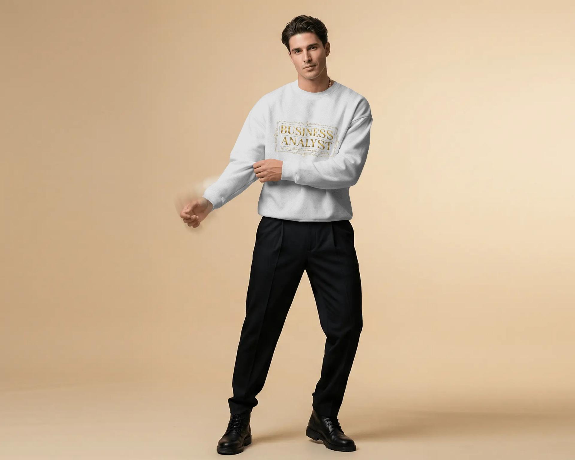 Business Analyst Standard Unisex Sweatshirts - Image 4