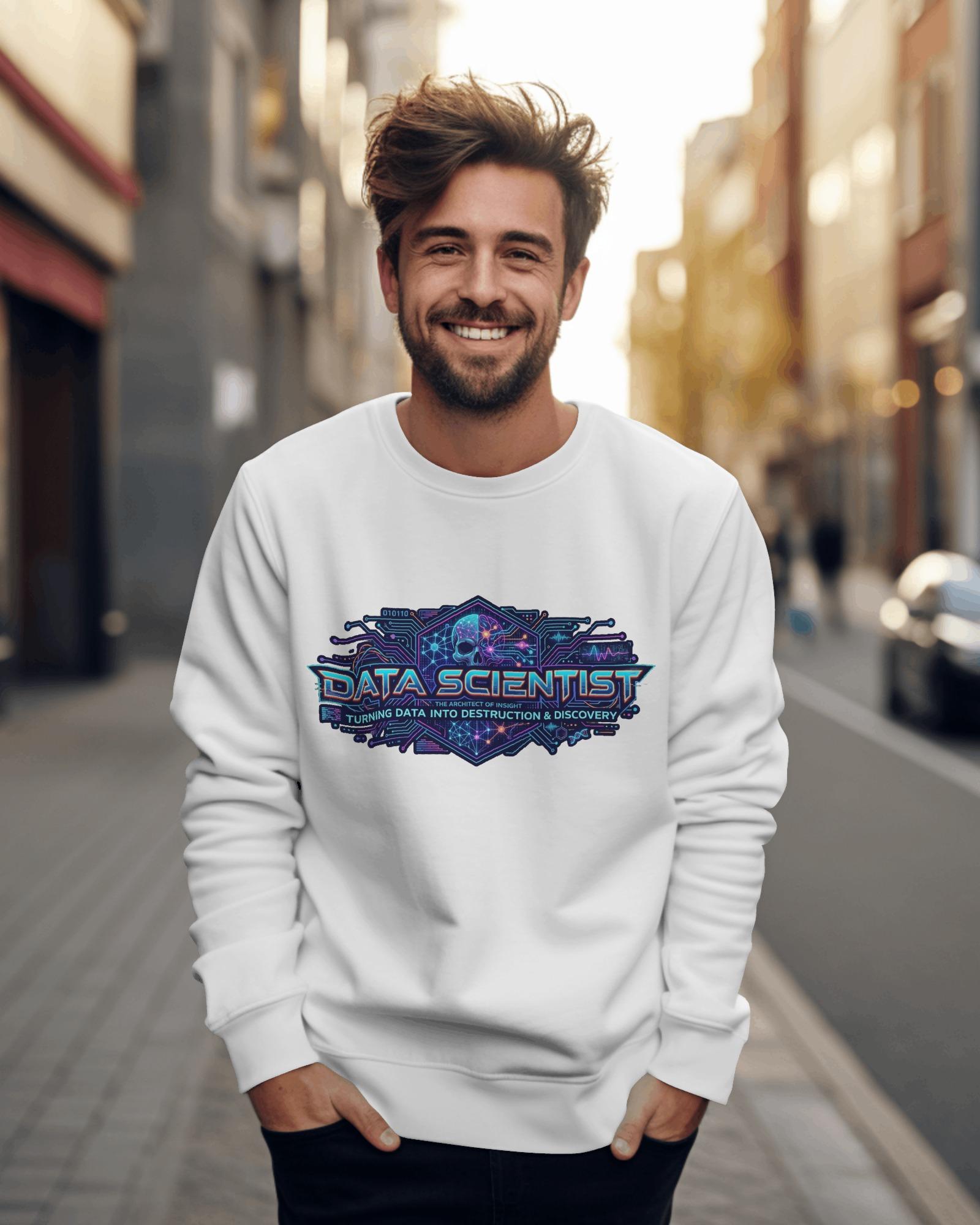Data Scientist Elevated Unisex Sweatshirts - Image 2
