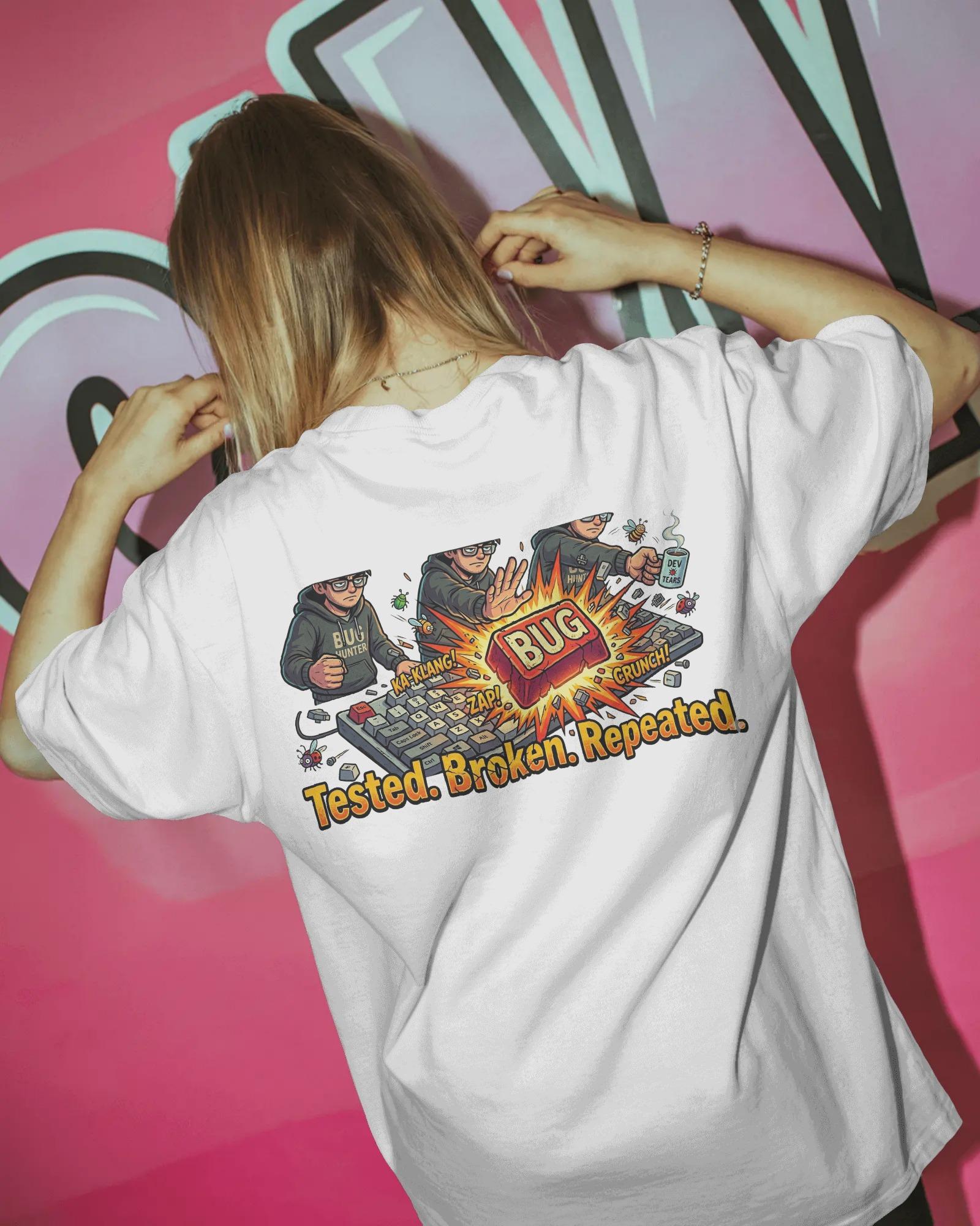 Oversize Bug Hunter Unisex Tshirts