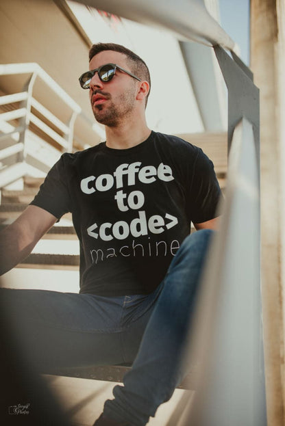 Coffee to Code Machine Shirt