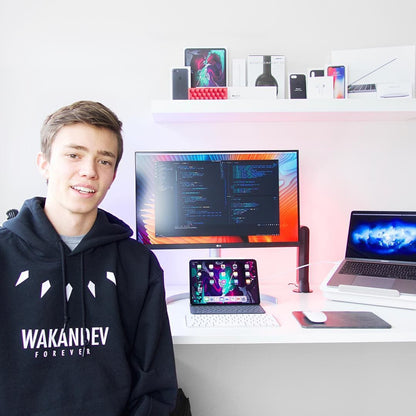 Wakandev Forever - Black Hoodie