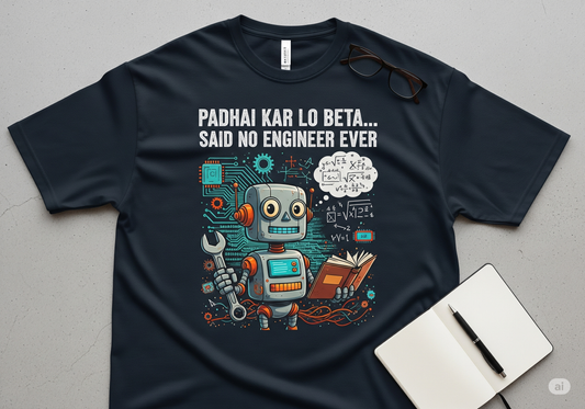 Padhai Kar Lo Beta - Engineering Humor T-Shirt