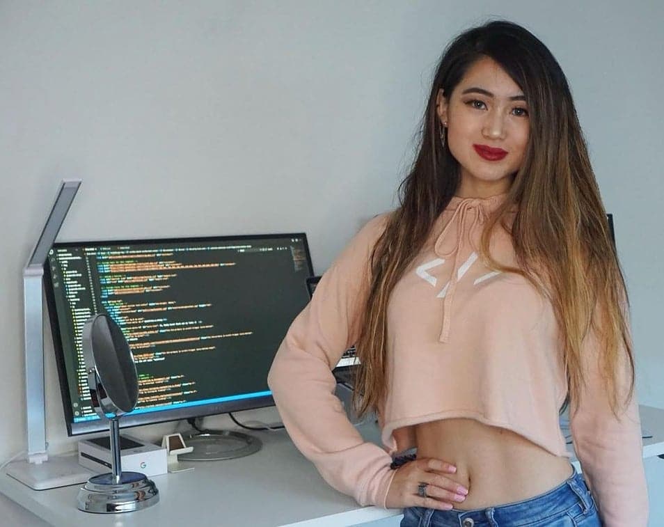 Autonomous Pink - crop hoodie
