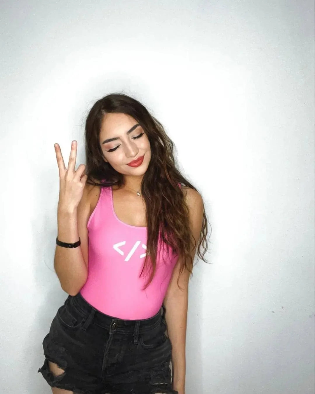 Autonomous Pink - One-Piece Swimsuit