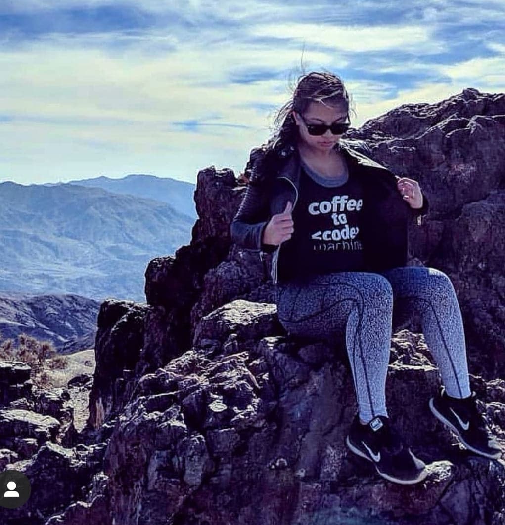 Coffee to Code Machine - Black Racerback for women