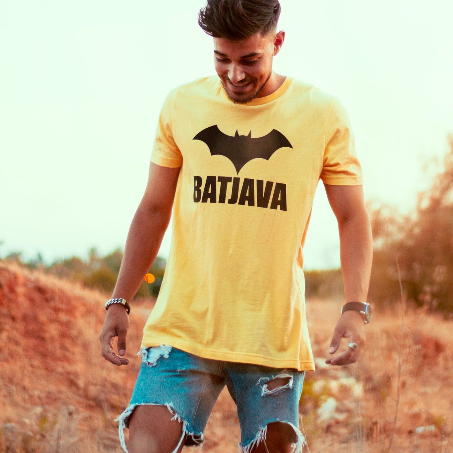 BATJAVA short sleeve tshirt unisex