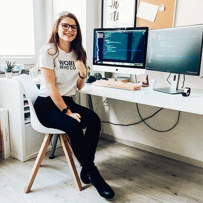 Women who code empowering shirt