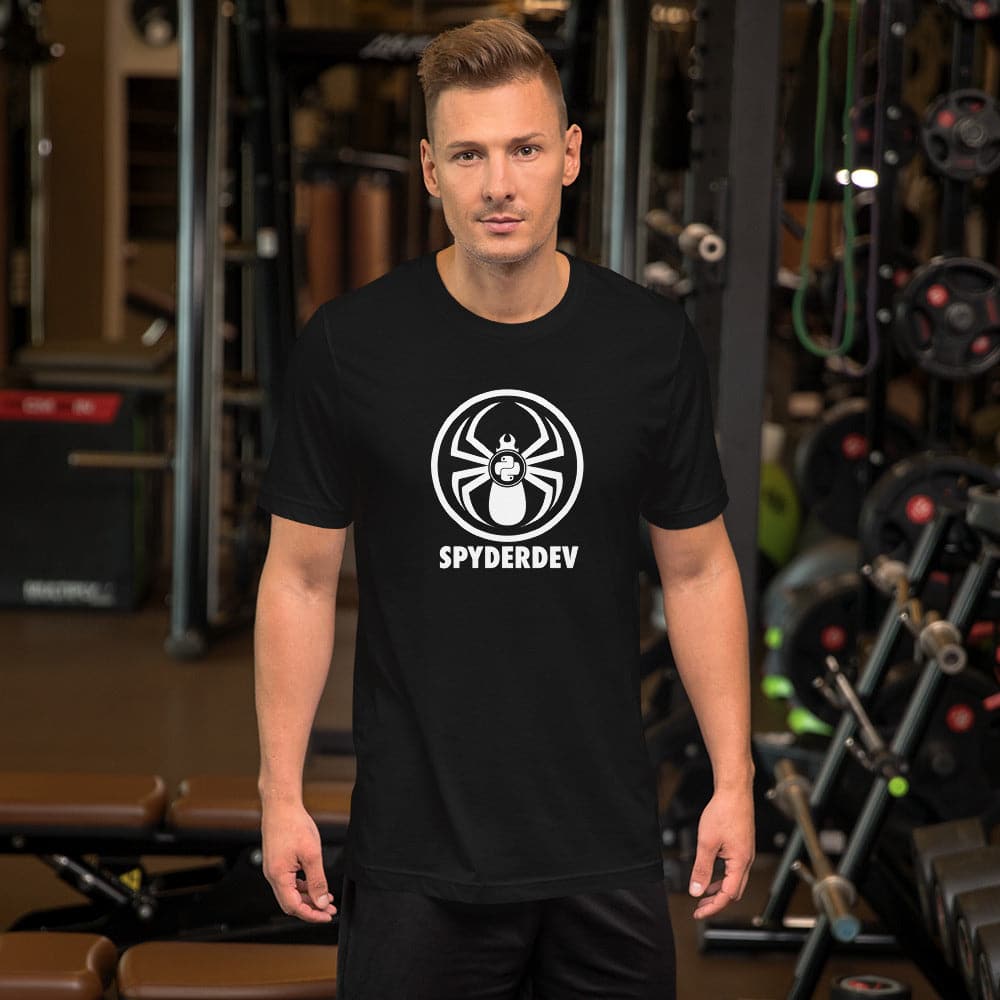 SPYDERDEV Black Short-Sleeve T-Shirt