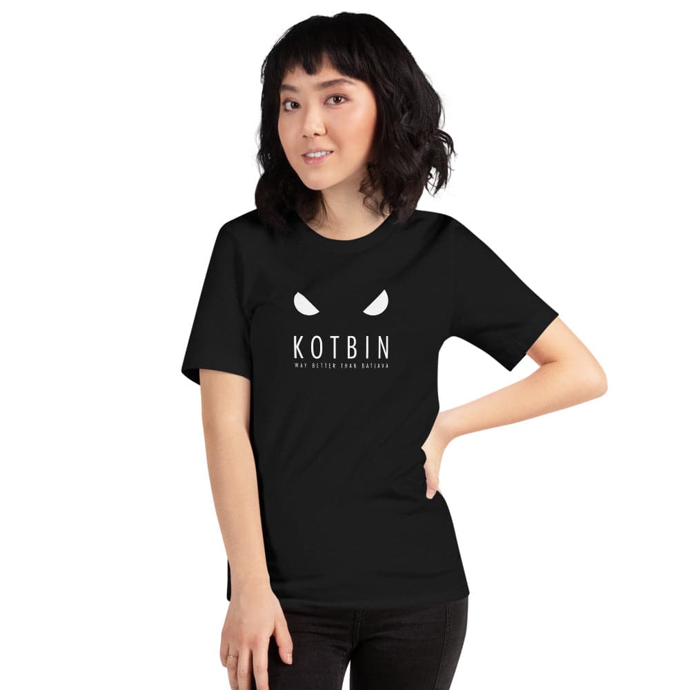 KOTBIN Black Short-Sleeve Unisex T-Shirt