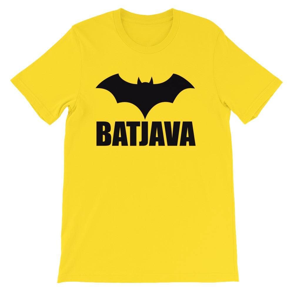 BATJAVA short sleeve tshirt unisex
