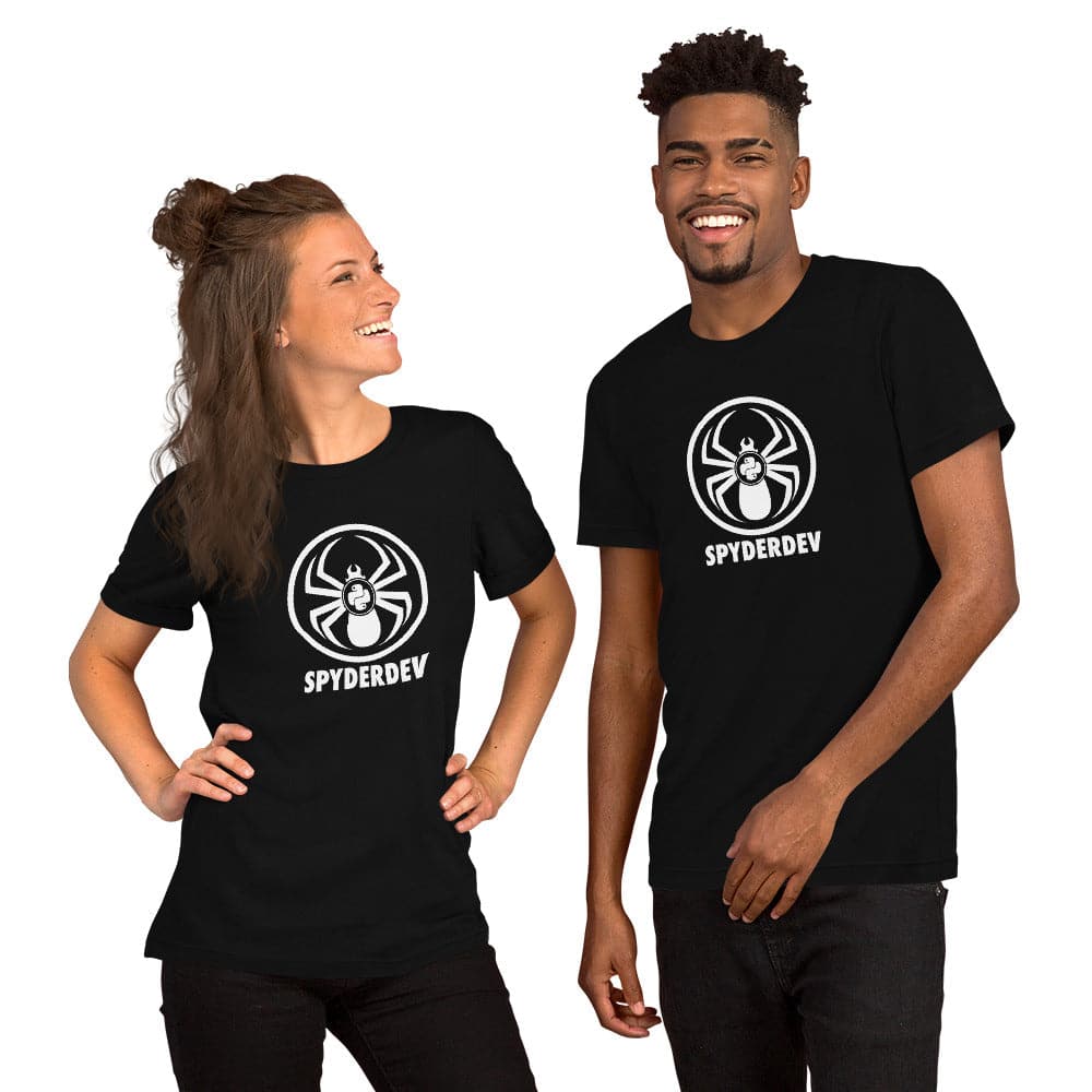 SPYDERDEV Black Short-Sleeve T-Shirt