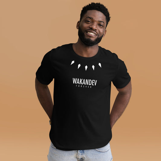 Wakandev Forever Empowered Black T-Shirt
