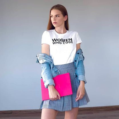 Women who code empowering shirt